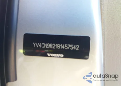 2008 Volvo Xc90 3.2 from USA, damaged, VIN YV4CN982181457542